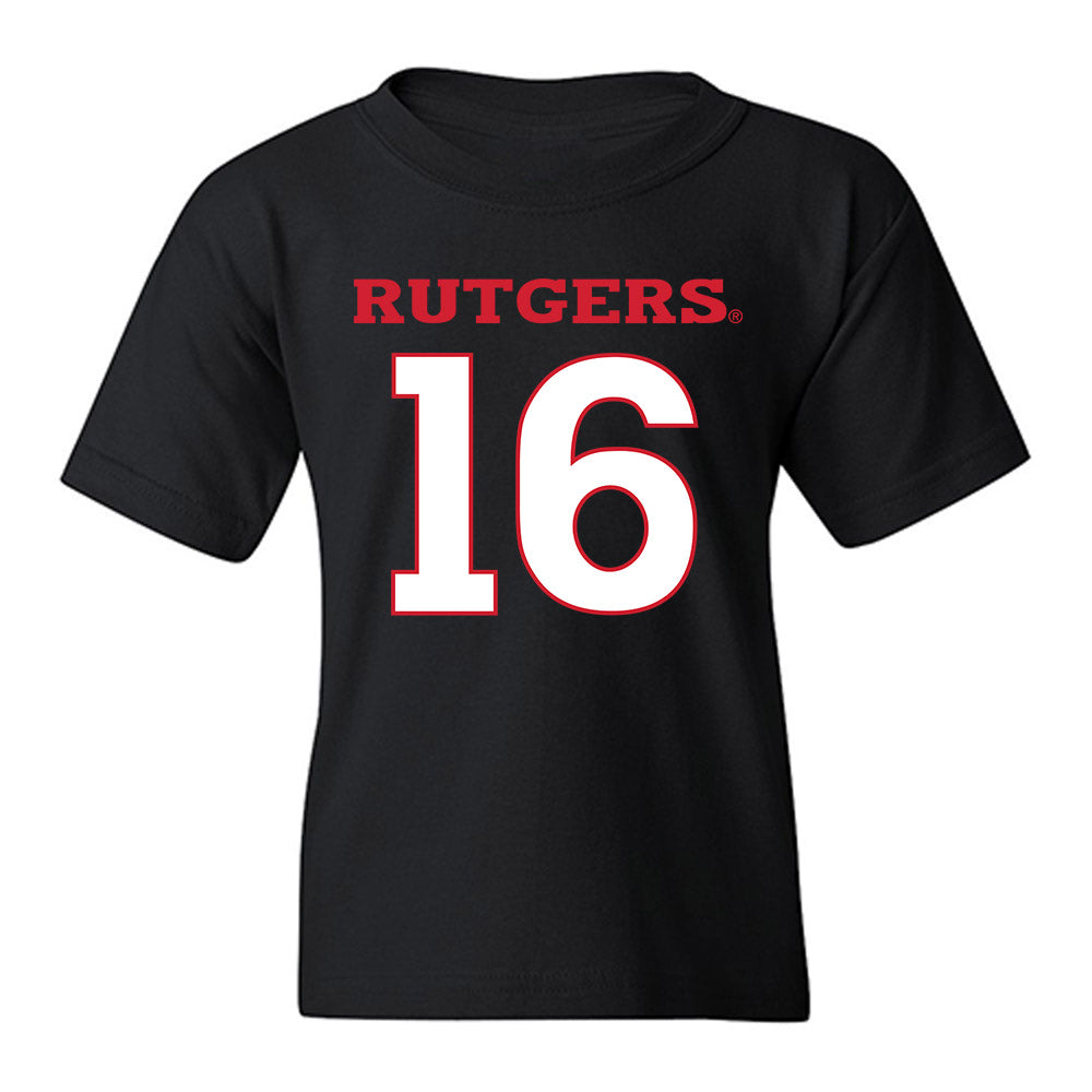 Rutgers - NCAA Baseball : Logan Martel - Replica Shersey Youth T-Shirt-0