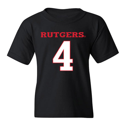Rutgers - NCAA Football : Jourdin Houston - Replica Shersey Youth T-Shirt-0