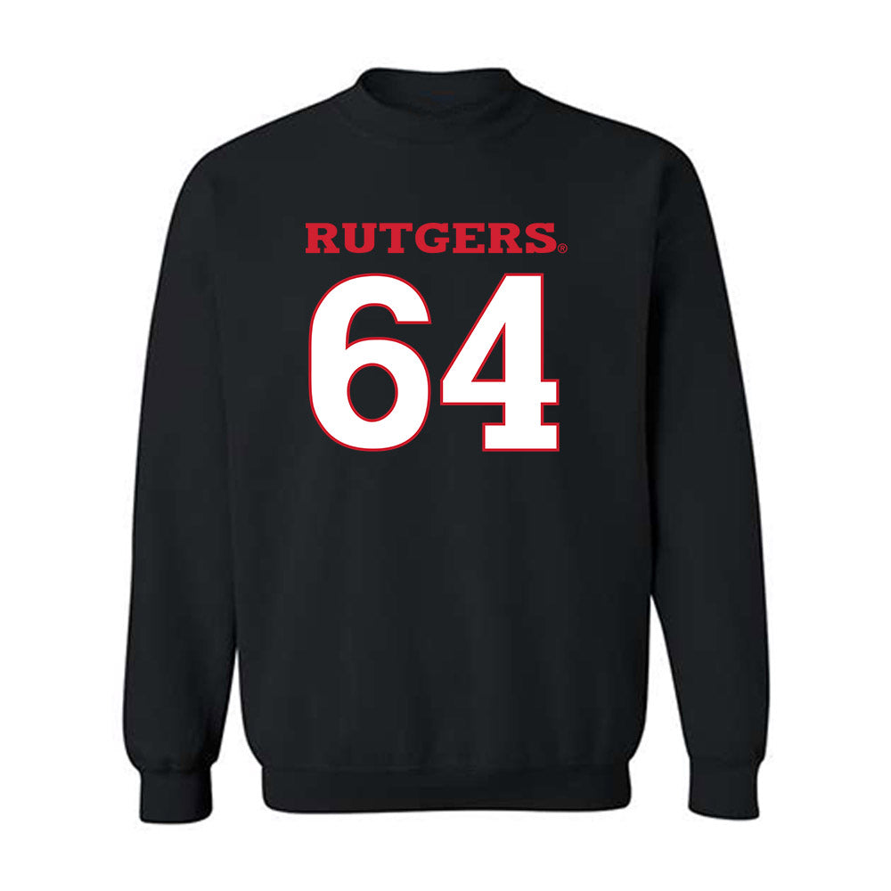 Rutgers - NCAA Football : Joshua Blackston - Replica Shersey Crewneck Sweatshirt-0