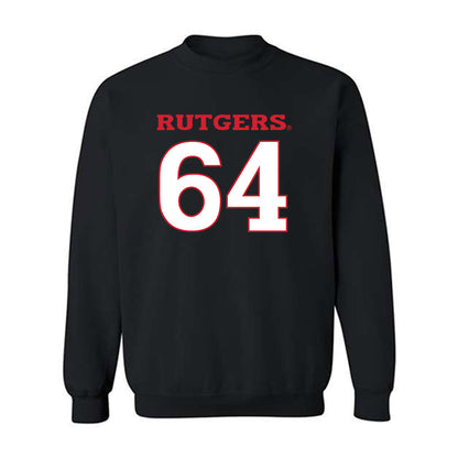 Rutgers - NCAA Football : Joshua Blackston - Replica Shersey Crewneck Sweatshirt-0
