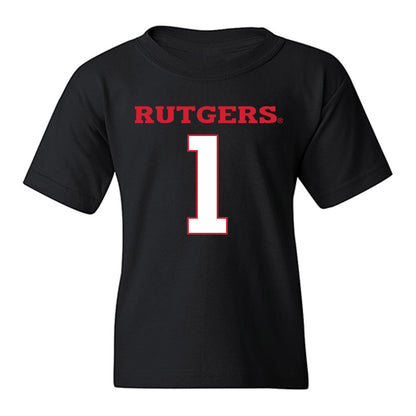 Rutgers - NCAA Women's Basketball : Lauryn Swann - Replica Shersey Youth T-Shirt-0