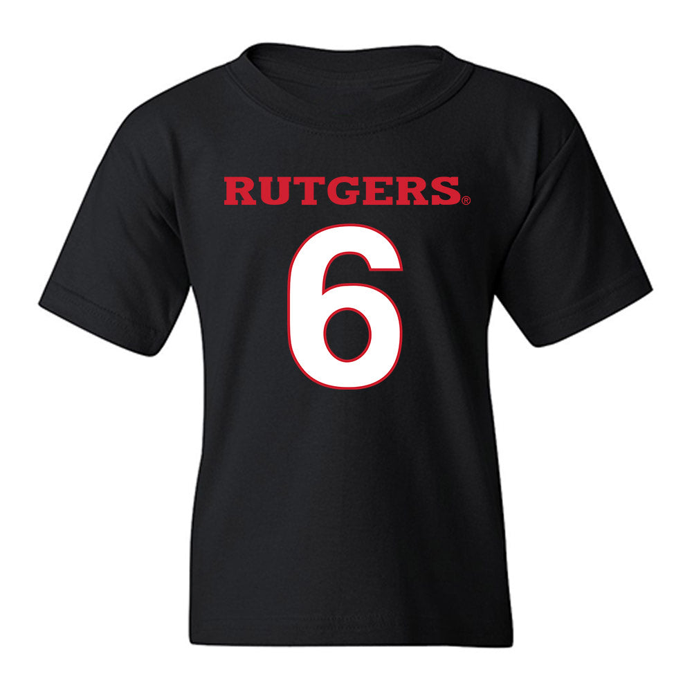 Rutgers - NCAA Football : Sean Ashenfelder - Replica Shersey Youth T-Shirt-0