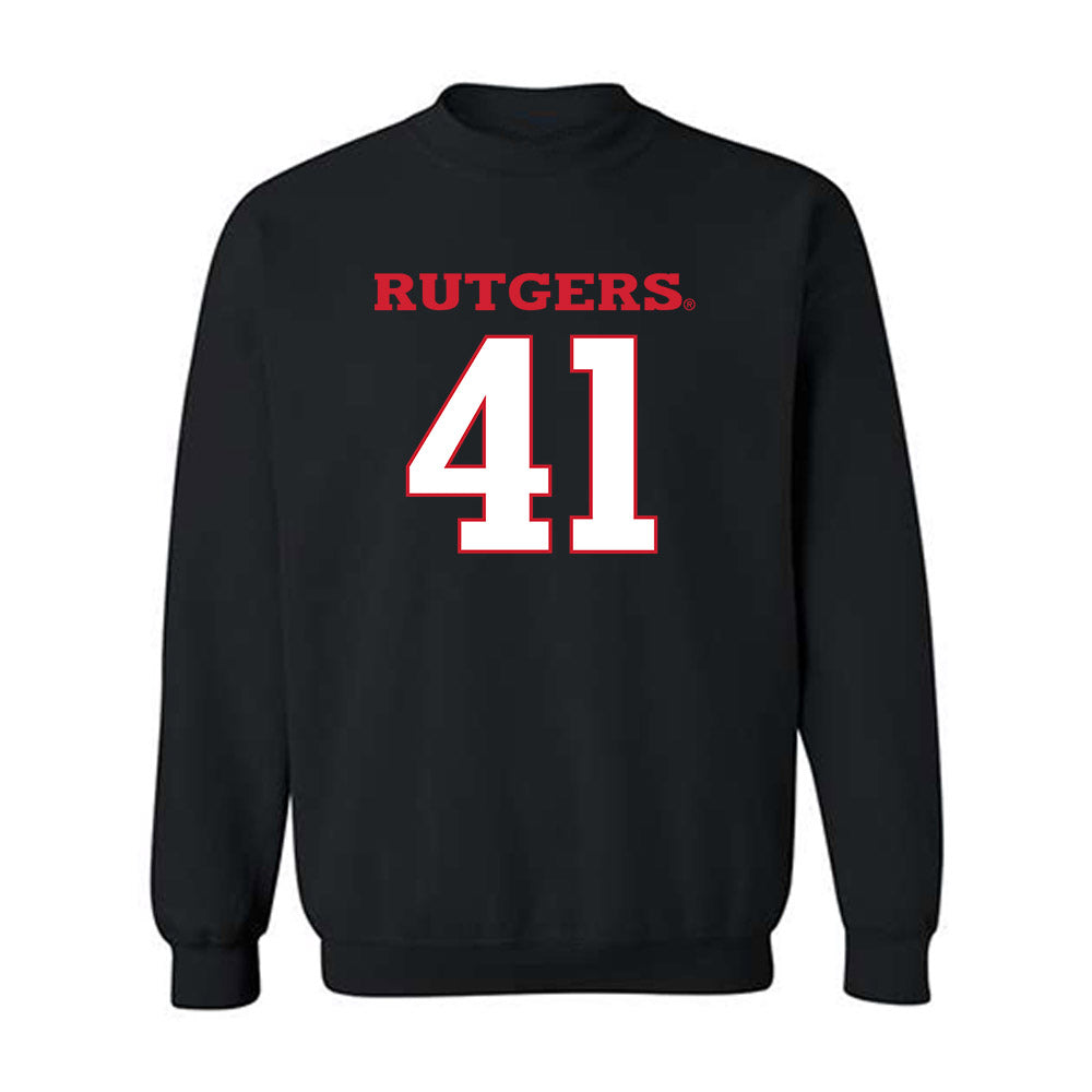 Rutgers - NCAA Football : Riley Wingate - Replica Shersey Crewneck Sweatshirt-0