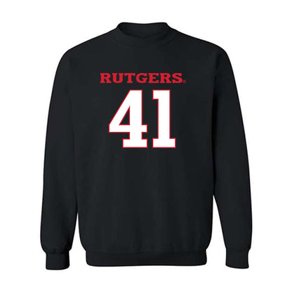 Rutgers - NCAA Football : Riley Wingate - Replica Shersey Crewneck Sweatshirt-0
