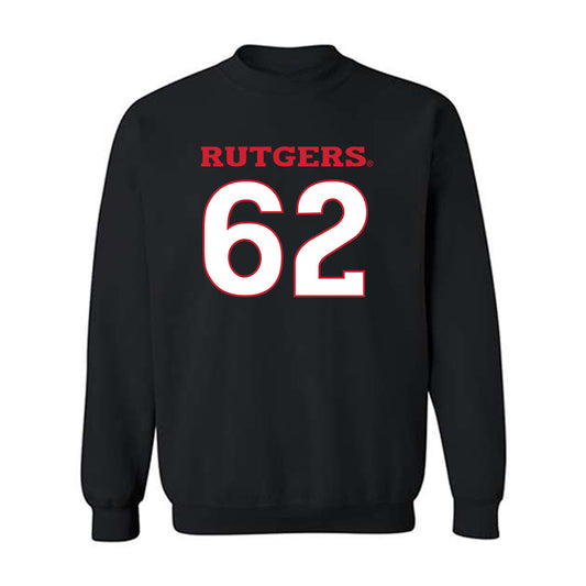 Rutgers - NCAA Football : Tyler Duell - Replica Shersey Crewneck Sweatshirt-0
