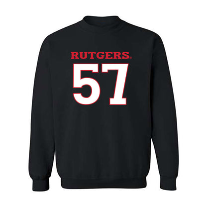 Rutgers - NCAA Women's Soccer : Riley Morris - Replica Shersey Crewneck Sweatshirt-0