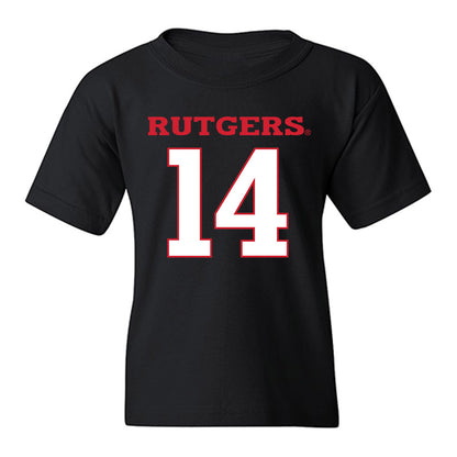 Rutgers - NCAA Women's Volleyball : Addison Wiemann - Replica Shersey Youth T-Shirt-0