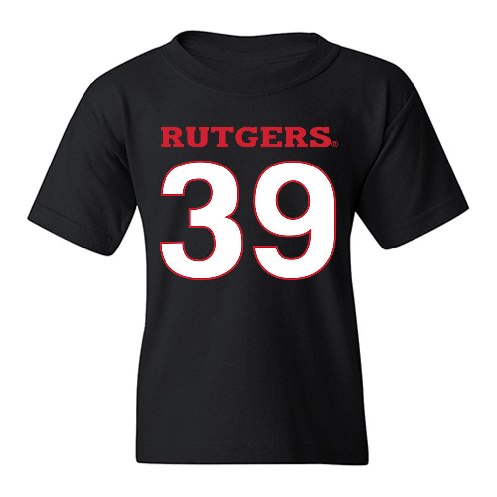Rutgers - NCAA Baseball : Zachary Gleason - Replica Shersey Youth T-Shirt-0