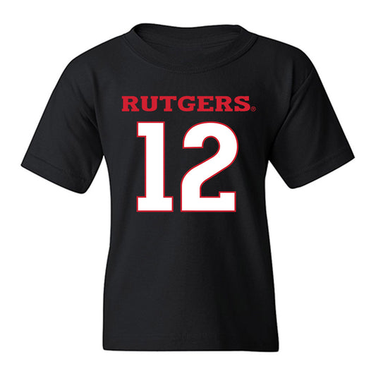 Rutgers - NCAA Men's Basketball : Lewis Duarte - Replica Shersey Youth T-Shirt-0