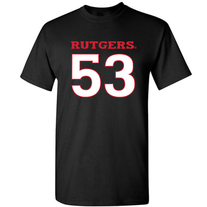 Rutgers - NCAA Football : Hank Zilinskas - Replica Shersey T-Shirt-0