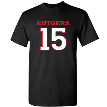 Rutgers - NCAA Women's Lacrosse : Erin Devine - Replica Shersey T-Shirt-0
