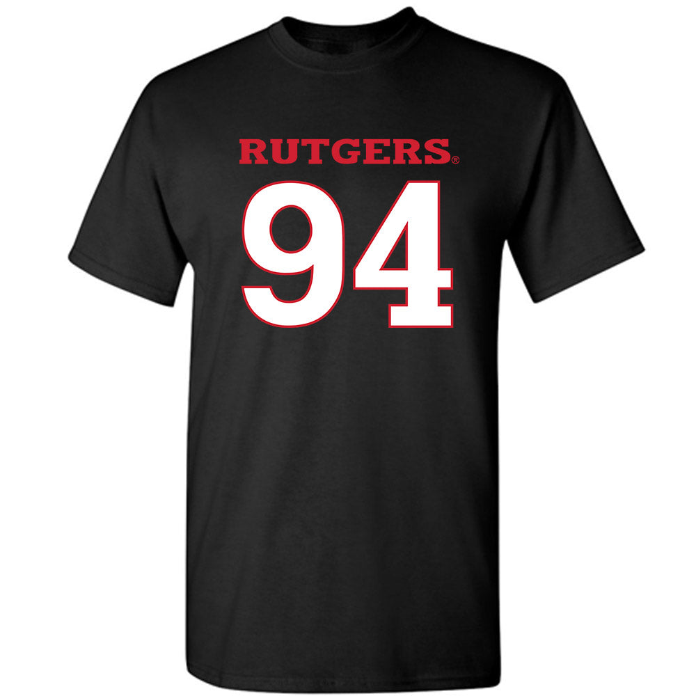 Rutgers - NCAA Football : Jdan Burnett - Replica Shersey T-Shirt-0
