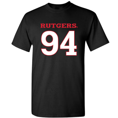 Rutgers - NCAA Football : Jdan Burnett - Replica Shersey T-Shirt-0