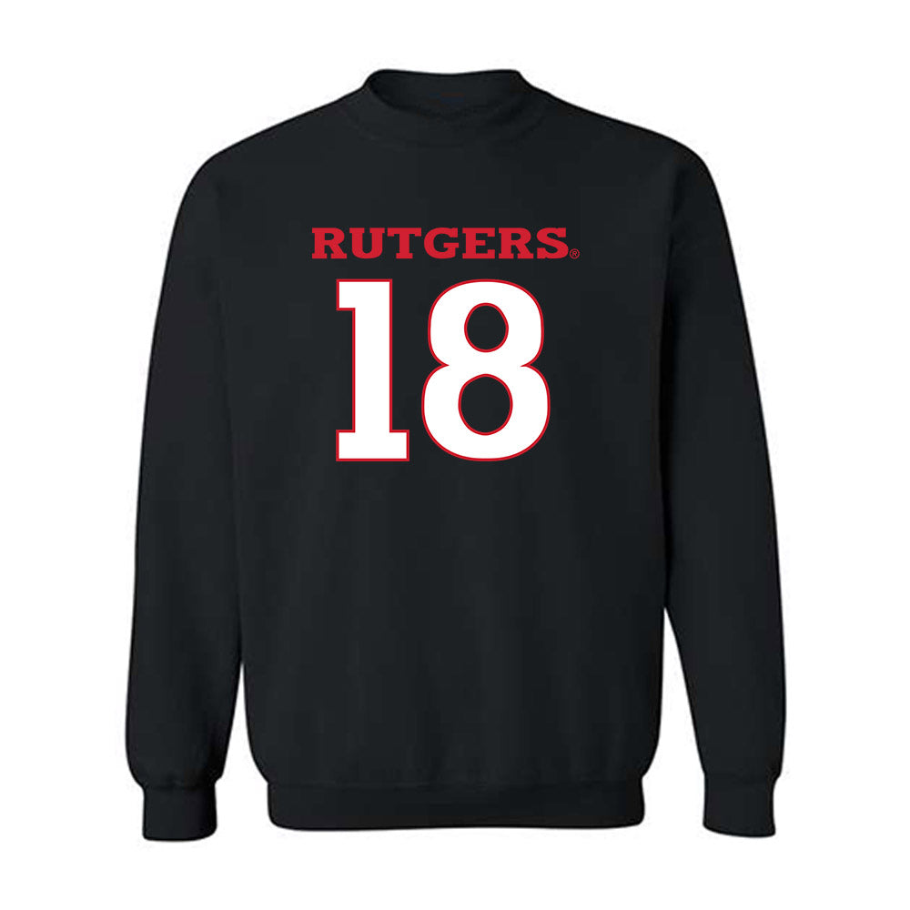 Rutgers - NCAA Football : Messiah Tilson - Replica Shersey Crewneck Sweatshirt-0