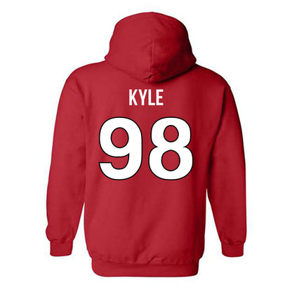 Rutgers - NCAA Football : Braxton Kyle - Replica Shersey Hooded Sweatshirt-1