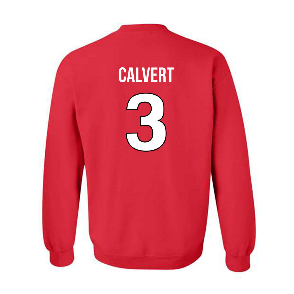 Rutgers - NCAA Women's Soccer : Lilia Calvert - Replica Shersey Crewneck Sweatshirt-1
