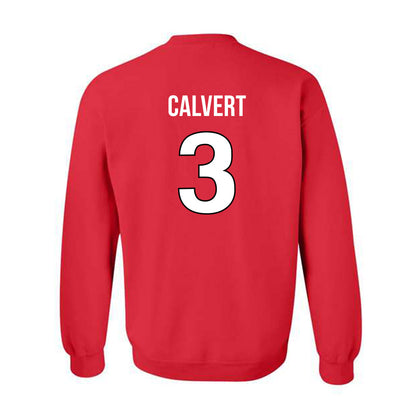 Rutgers - NCAA Women's Soccer : Lilia Calvert - Replica Shersey Crewneck Sweatshirt-1
