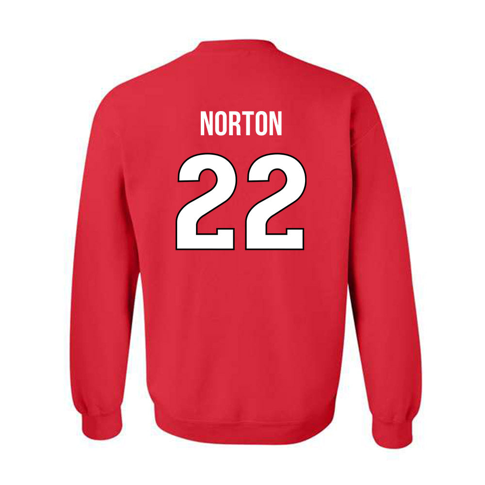 Rutgers - NCAA Men's Lacrosse : Joe Norton - Replica Shersey Crewneck Sweatshirt-1