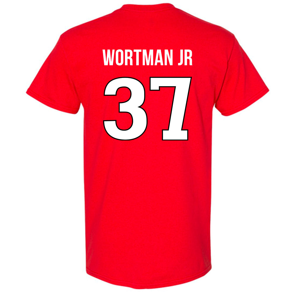 Rutgers - NCAA Football : RJ Wortman Jr - Replica Shersey T-Shirt-1