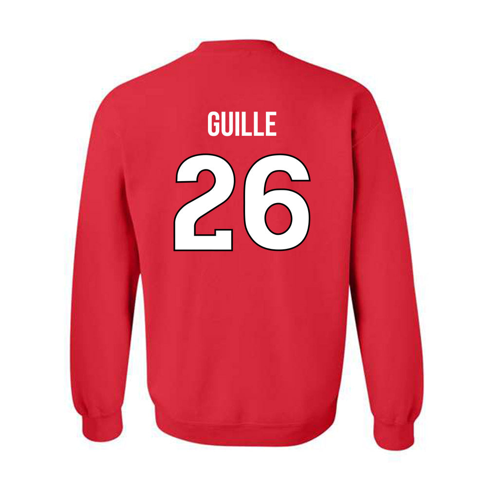 Rutgers - NCAA Women's Lacrosse : Jaclyn Guille - Replica Shersey Crewneck Sweatshirt-1