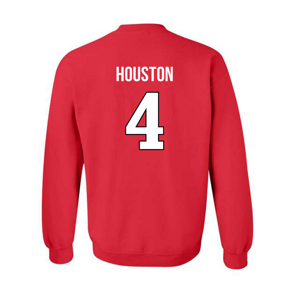 Rutgers - NCAA Football : Jourdin Houston - Replica Shersey Crewneck Sweatshirt-1