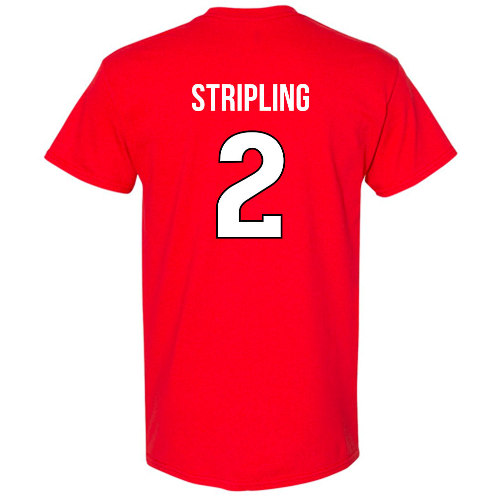 Rutgers - NCAA Softball : Hailey Stripling - Replica Shersey T-Shirt-1