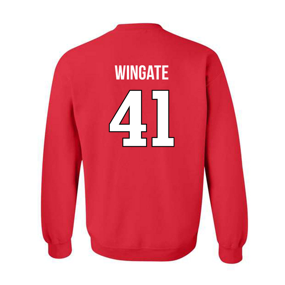Rutgers - NCAA Football : Riley Wingate - Replica Shersey Crewneck Sweatshirt-1