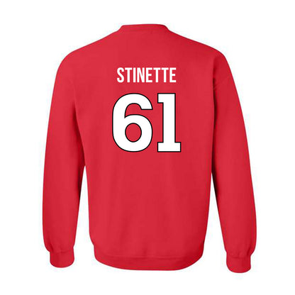 Rutgers - NCAA Football : Emir Stinette - Replica Shersey Crewneck Sweatshirt-1