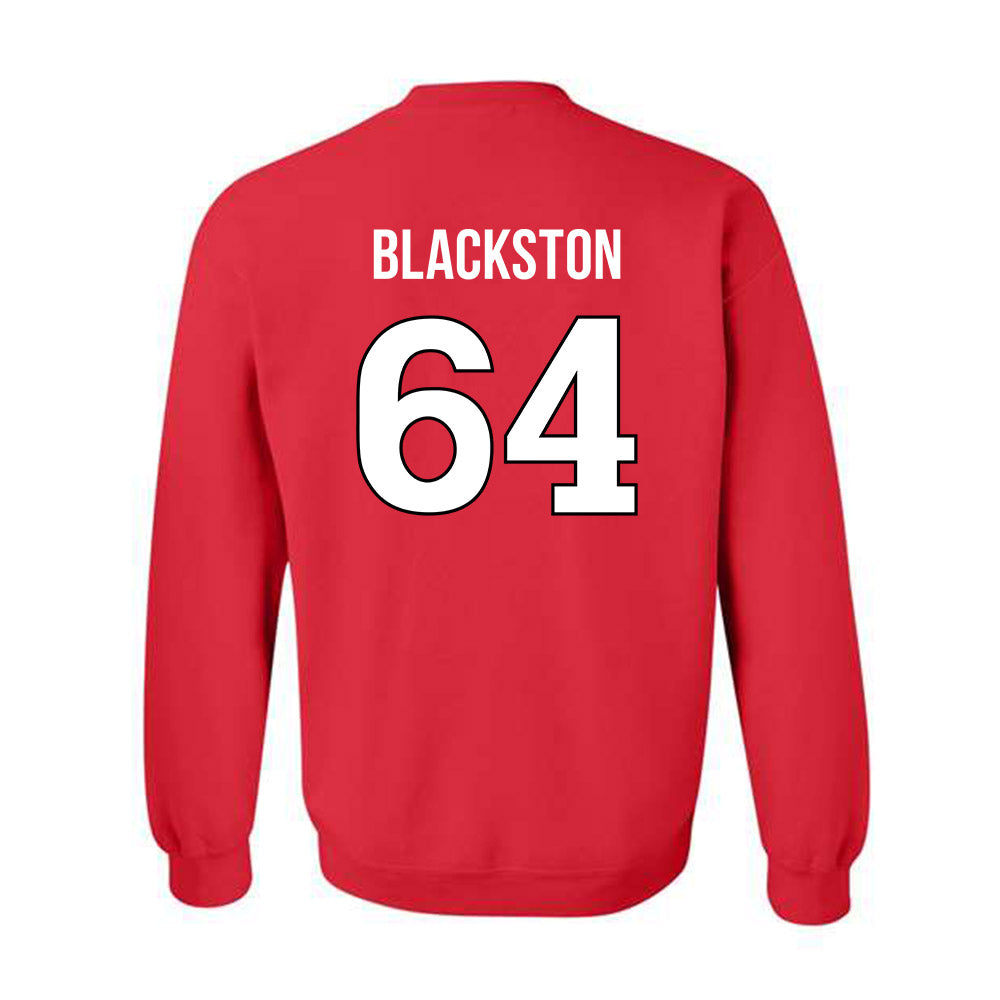 Rutgers - NCAA Football : Joshua Blackston - Replica Shersey Crewneck Sweatshirt-1