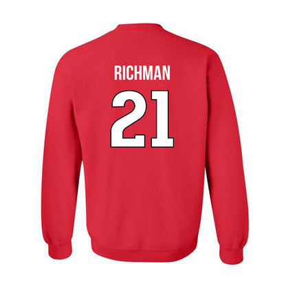 Rutgers - NCAA Men's Lacrosse : Duke Richman - Replica Shersey Crewneck Sweatshirt-1