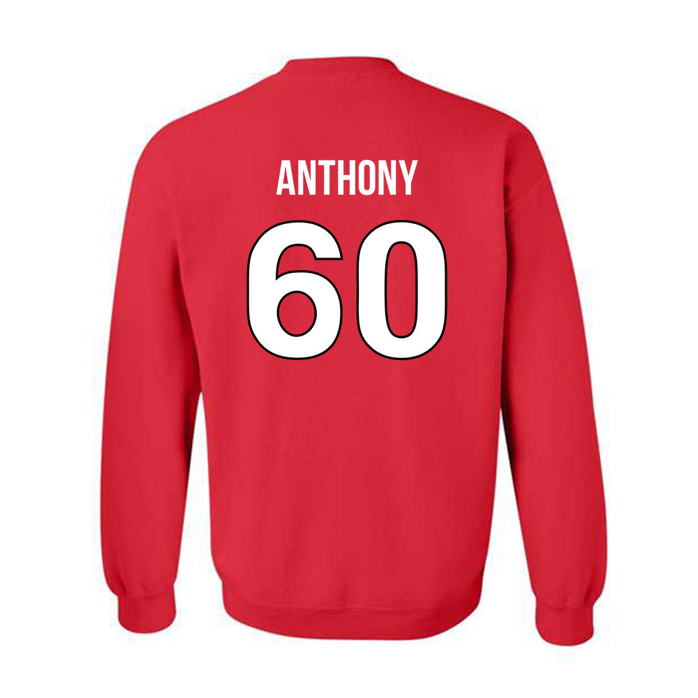 Rutgers - NCAA Football : Logan Anthony - Replica Shersey Crewneck Sweatshirt-1