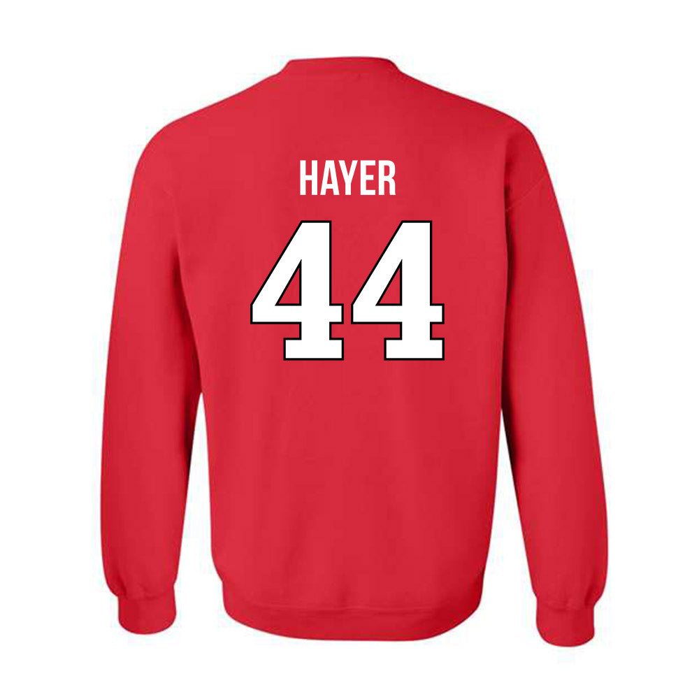 Rutgers - NCAA Football : Tariq Hayer - Replica Shersey Crewneck Sweatshirt-1
