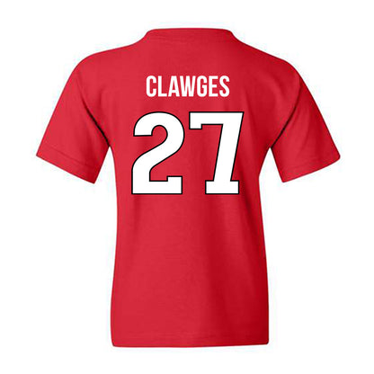Rutgers - NCAA Football : Sage Clawges - Replica Shersey Youth T-Shirt-1