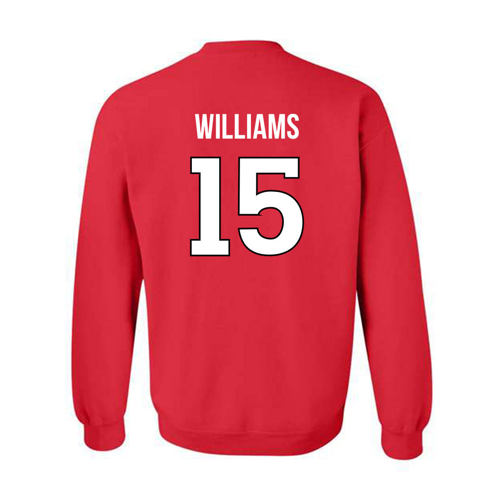 Rutgers - NCAA Football : Zilan Williams - Replica Shersey Crewneck Sweatshirt-1