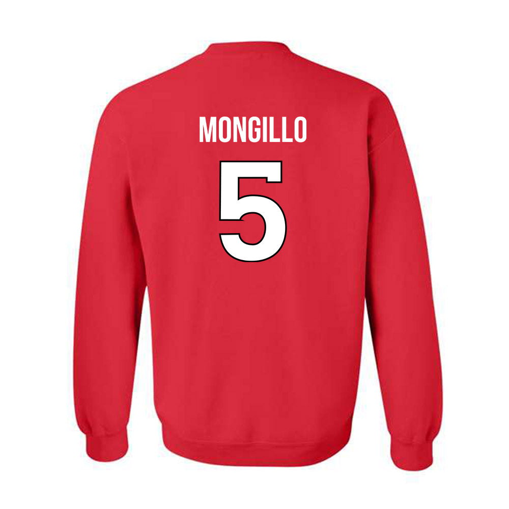 Rutgers - NCAA Men's Lacrosse : Kasey Mongillo - Replica Shersey Crewneck Sweatshirt-1