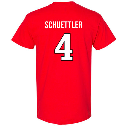 Rutgers - NCAA Softball : Charleigh Schuettler - Replica Shersey T-Shirt-1