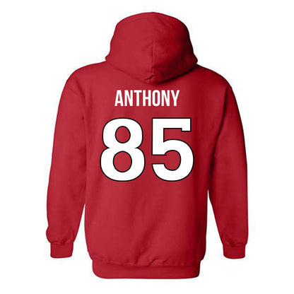 Rutgers - NCAA Football : Kam Anthony - Replica Shersey Hooded Sweatshirt-1