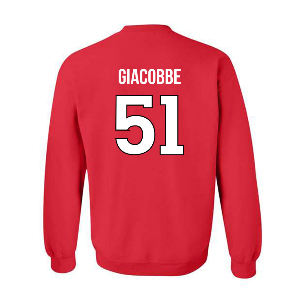 Rutgers - NCAA Football : Raymond Giacobbe - Replica Shersey Crewneck Sweatshirt-1