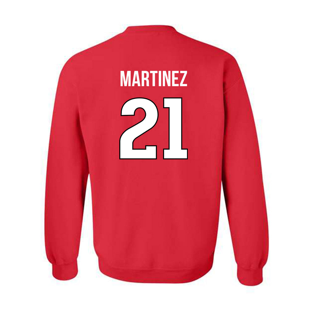 Rutgers - NCAA Women's Soccer : Sarah Martinez - Replica Shersey Crewneck Sweatshirt-1