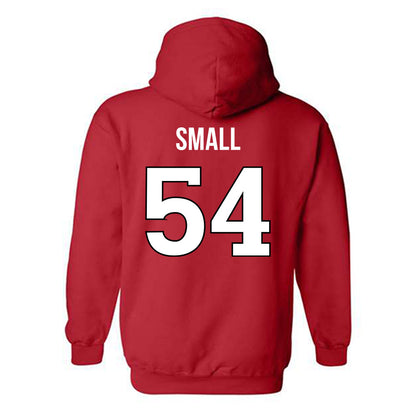 Rutgers - NCAA Football : Everett Small - Replica Shersey Hooded Sweatshirt-1
