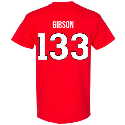 Rutgers - NCAA Wrestling : Mason Gibson - Replica Shersey T-Shirt-1