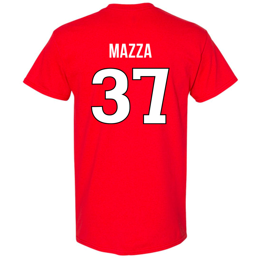 Rutgers - NCAA Baseball : Joe Mazza - Replica Shersey T-Shirt-1