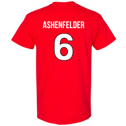 Rutgers - NCAA Football : Sean Ashenfelder - Replica Shersey T-Shirt-1