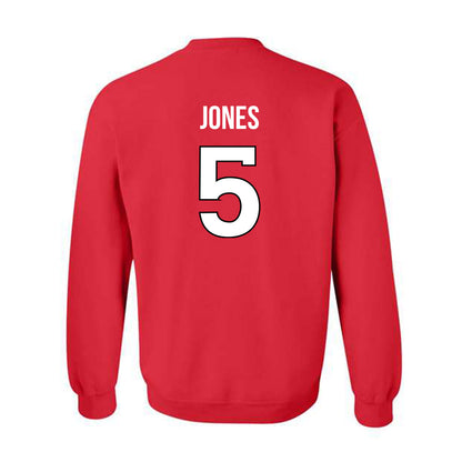 Rutgers - NCAA Football : Bradlee Jones - Replica Shersey Crewneck Sweatshirt-1
