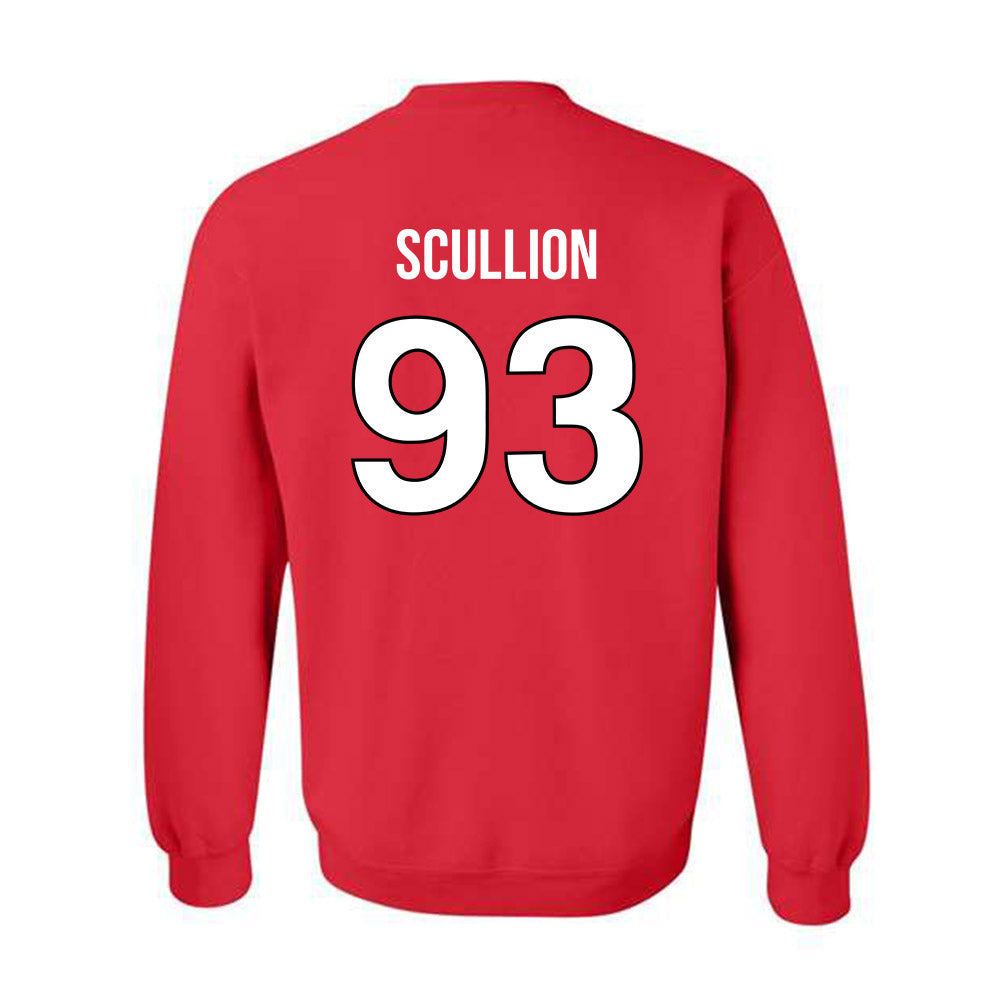 Rutgers - NCAA Football : Jack Scullion - Replica Shersey Crewneck Sweatshirt-1