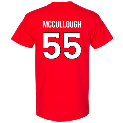 Rutgers - NCAA Men's Lacrosse : Charlie McCullough - Replica Shersey T-Shirt-1