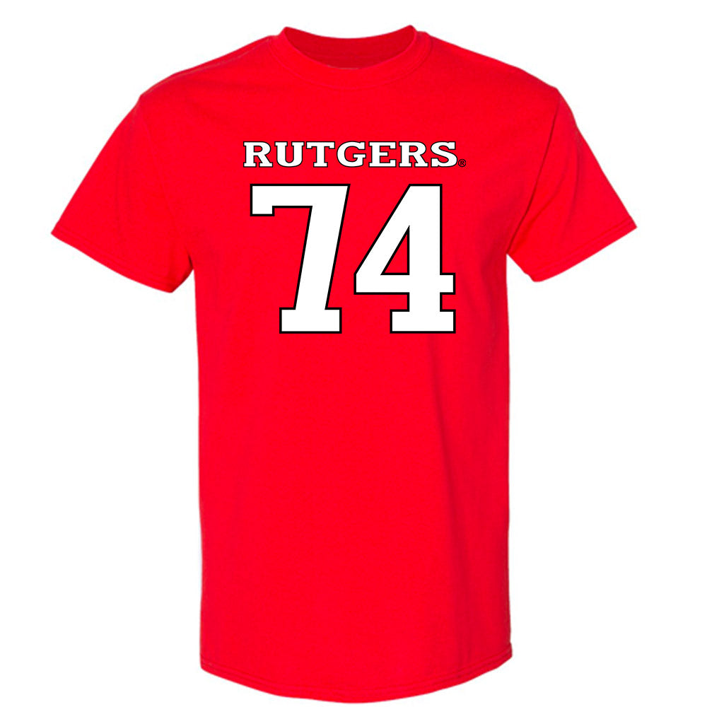 Rutgers - NCAA Football : Moshood Giwa - Replica Shersey T-Shirt-0