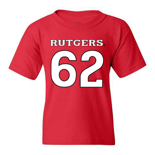 Rutgers - NCAA Football : Tyler Duell - Replica Shersey Youth T-Shirt-0