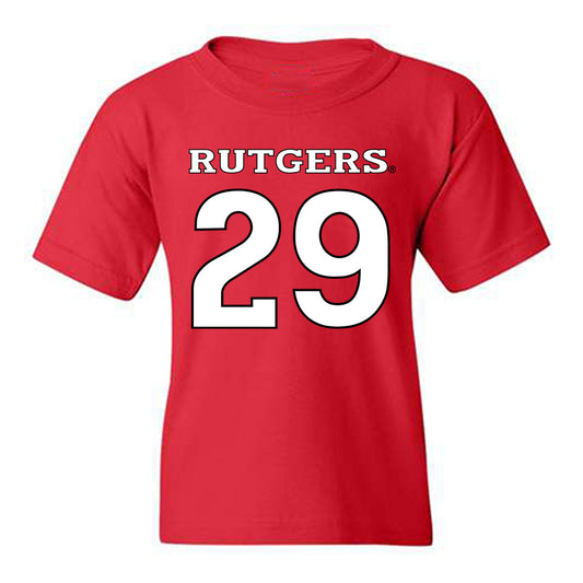Rutgers - NCAA Football : Dane Pizzaro - Replica Shersey Youth T-Shirt-0