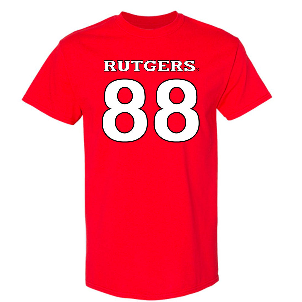 Rutgers - NCAA Men's Lacrosse : Colin Kurdyla - Replica Shersey T-Shirt-0